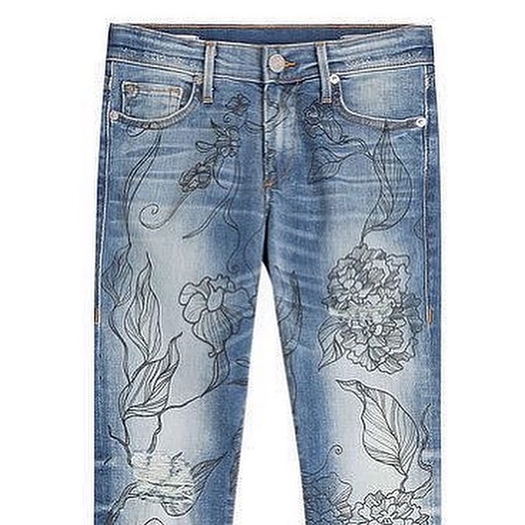 TRUE RELIGION | Floral Design Halle Jeans - Picture 5 of 16